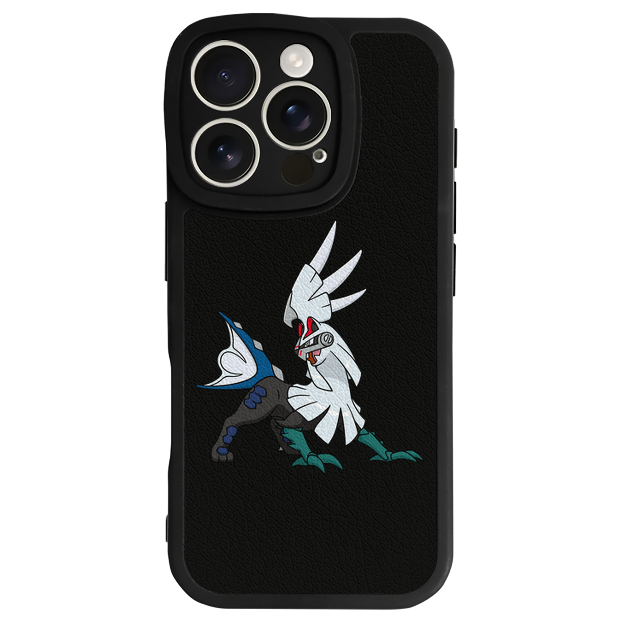 （画像用） ポケットモンスター Pokémon 【iPhone 16シリーズ対応】シリコンスマホケース（レザー調） 材質：シリコン